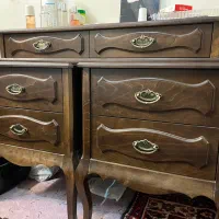 سرویس خواب دونفره همراه تشک|تخت و سرویس خواب|ری, دولت‌آباد|دیوار