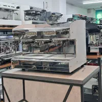 دستگاه اسپرسو صنعتی چیم سری ۳ دو گروپ کارکرده 2017