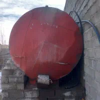 تانکر اهنی ۶۰۰۰ لیتری ورق ضخیم پایه دار