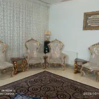 مبل و صندلی میز غذاخوری سلطنتی 9 نفر نو با کاور|میز و صندلی غذاخوری|قم, شهرک قدس|دیوار