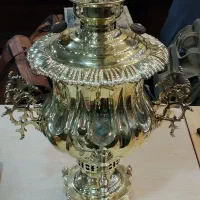 سماورتمام برنجی سنگین وزن