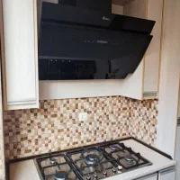 کابینت MDF آبچکان و هود در حدنو با صفحه آلمانی|آبچکان و نظمدهنده ظروف|اندیشه, اندیشه فاز ۴|دیوار