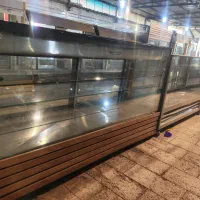 یخچال اکواریومی چوبی