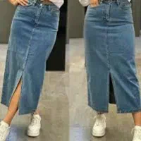 دامن جین دامن لی دخترانه زنانه نو