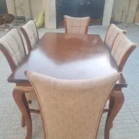 فروش میز و صندلی نهار خوری 6نفره|میز و صندلی غذاخوری|ایوان, |دیوار