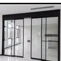 کرکره برقی شیشه سکوریت پارتیشن اداری درب اتوماتیک