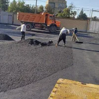 غلطک و اکیپ پخش آسفالت