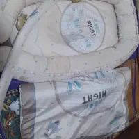 تشک گارد دار و پتو نوزادی طرح خرگوش|کالسکه و لوازم جانبی|لاهیجان, گلستان|دیوار