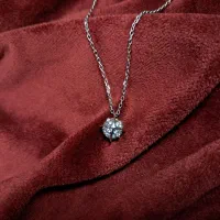 گردنبند نقره مینیمال طرح گوی با تخفیف ویژه
