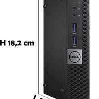 تاینی Dell سی پی یو Core i5 نسل 7 رم ۱۶ هارد ۲۵۶|رایانه رومیزی|تهران, فردوسی|دیوار