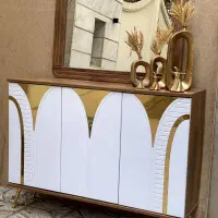 جاکفشی سه درب مدل نیلوفر جا کفشی طرح کنسول