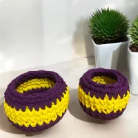 سبدهای تریکو|صنایع دستی و سایر لوازم تزئینی|جهرم, |دیوار