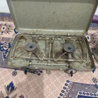 اجاق گاز کمپینگ آلمانی جرمنی باکپسول فابریک آنتیک