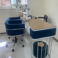 میزدونفره ناخن و پدیکور کاملا نو