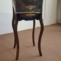 میز تلفن تمام چوب