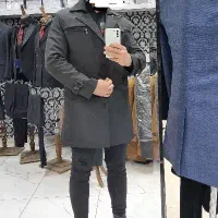 نیم پالتو بارانی سایز ۵۴