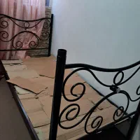 تخت خواب فلزی|تخت و سرویس خواب|بندر انزلی, خوش پیک|دیوار