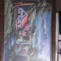 نقاشی قاب عکس دیواری