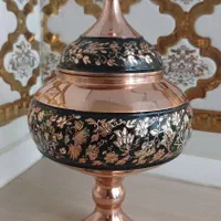 شکلات خوری مسی الماس تراش.|صنایع دستی و سایر لوازم تزئینی|اصفهان, دستگرده|دیوار