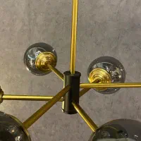 لوستر مولکولی|لوستر و چراغ آویز|شیراز, کوزه گری|دیوار