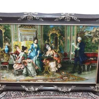 تابلو فرش شاعر جوان سایز بزرگ