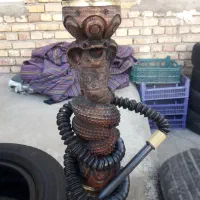 قلیان تنه چوبی