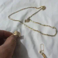 طلا گردنبند گوشواره  انگشتر