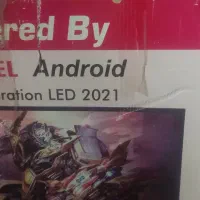 تلویزیون الیدی میلی تیستار۵۵اینج ماهواره دار|تلویزیون و پروژکتور|آزادشهر, |دیوار