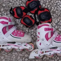 کفش اسکیت دخترانه|دوچرخه، اسکیت، اسکوتر|رشت, لاکانی|دیوار