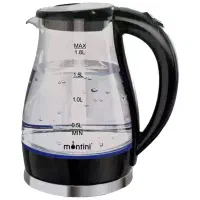 کتری برقی شیشه ای با نور آبی|سماور، چایساز، قهوهساز|بندرعباس, |دیوار