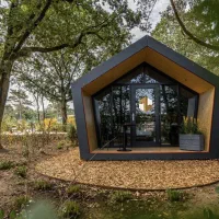 ویلای بتنی با استراکچر فولادی