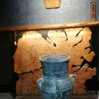 کوزه خمره گلدان سفال خام و پتینه کد 45|صنایع دستی و سایر لوازم تزئینی|تهران, گلستان (شهرک راه آهن)|دیوار