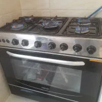 اجاق گاز ۵ شعله فردار وجوجه گردون مارک تکنو