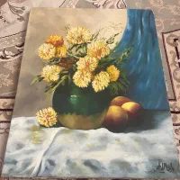 بوم نقاشی رنگ روغنی پنجاه در چهل