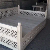 تخت چوبی  و میزوصندلی کافه ورستوران|میز و صندلی غذاخوری|شیراز, سلطان آباد|دیوار