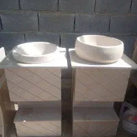 روشویی سنگی مرمریت