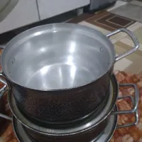 یک دست قابلمه روحی بدنه چکشی|ظروف پخت‌وپز|نورآباد, |دیوار
