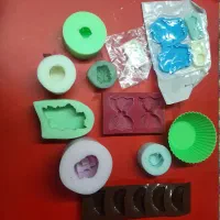قالب سیلیکونی شمع و سنگ مصنوعی و رزین