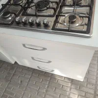 کابینت ۱ متری +گاز صفحه ای