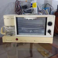 توستر همراه با قهوه ساز