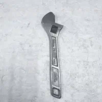 آچار فرانسه و لوله گیر دوکاره استوک کره ای قدیمی