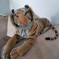 عروسک ببر یک متری سالم