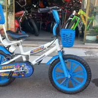 دوچرخه سایز ۱۶ سونیک با قمقمه و سبد آکبند|دوچرخه، اسکیت، اسکوتر|رشت, پیرکلاچای|دیوار