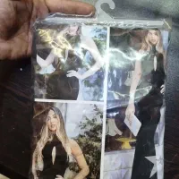 پک بسته بندی پوشاک با آویز رگالی تخته mdf فروشگاه