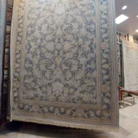 فرش ۱۲ متری سبز ترند طوسی زمینه کرمه ۱۲۰۰ شانه|فرش|مشهد, امیر|دیوار