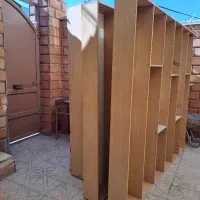 قفسه و دکور ام دی اف|کتابخانه، شلف، قفسه‌های دیواری|نورآباد, |دیوار