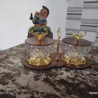 قندان وجاشکلاتی|ظروف سرو و پذیرایی|شیراز, شهرک گلها|دیوار