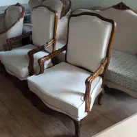 مبل کویین چستر ۸ نفره زیر قیمت بازار|مبلمان خانگی و میز عسلی|تهران, شادآباد|دیوار