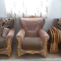 ست کامل مبل و میز ناهارخوری|مبلمان خانگی و میز عسلی|قم, باغ شریفی|دیوار