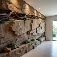 دکور صخره ای سیمانی